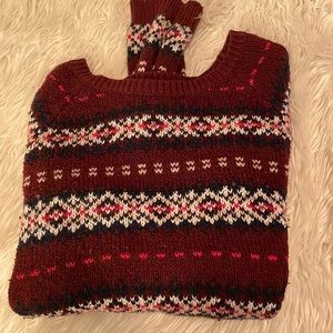 Cropped sweater